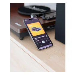 Gramofon MAJORITY Moto Plus Orzech