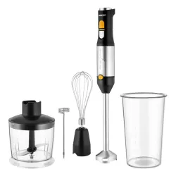 Blender Sencor SHB 6302BK 1200W Rozdrabniacz Końcówka do ubijania Spieniacz do mleka