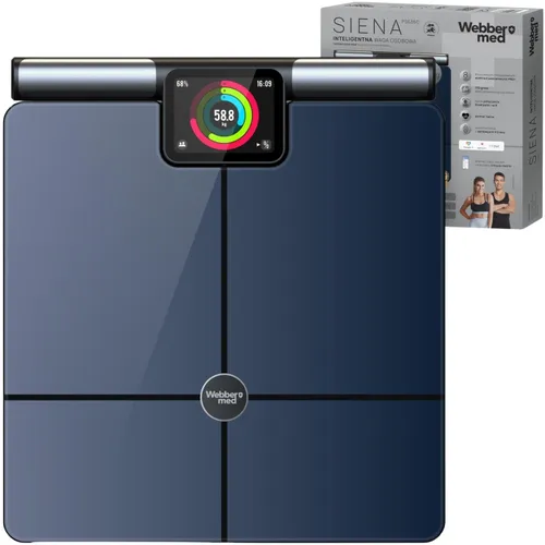 Waga łazienkowa WEBBER Siena PS636C Czarny