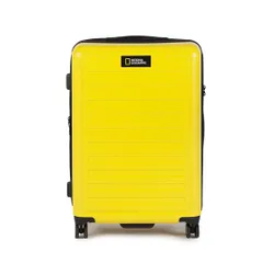 Средний жесткий чемодан National Geographic Cruise N164HA.60.68 Yellow 68