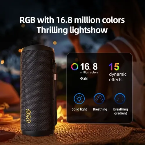 Głośnik Bluetooth QCY SP7 40W Zielony