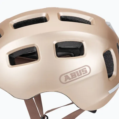 Kask rowerowy dziecięcy ABUS Youn-I 2.0 champagne gold