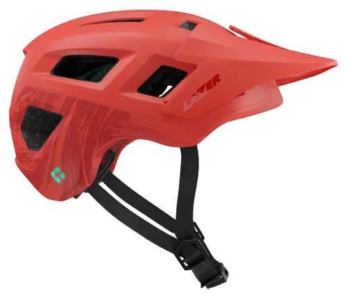 Kask rowerowy LAZER Coyote KinetiCore Czerwony mat MTB (rozmiar M)