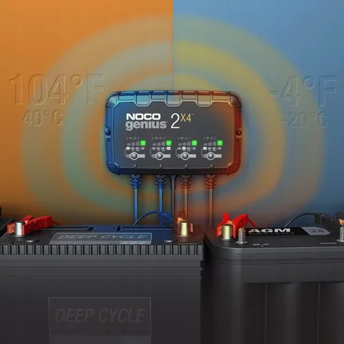 Интеллектуальное зарядное устройство NOCO Genius 2X4 6V 12V 8A