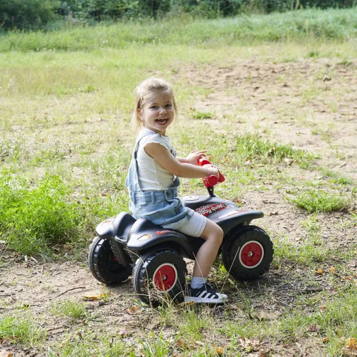 Big Jeździk Bobby Quad Racing Czarny