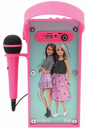 Głośnik mobilny LEXIBOOK Barbie BTP180BBZ Różowy