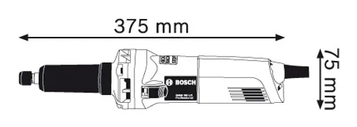 Bosch GGS 28 LC Taşlama makinesi