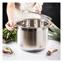 Klausberg Garnek Gastro Z Pokrywą 28Cm 13L Kb-7795