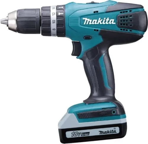 Makita HP457DWE Zımbalayıcı (+2 adet 1.5Ah pil + şarj cihazı)