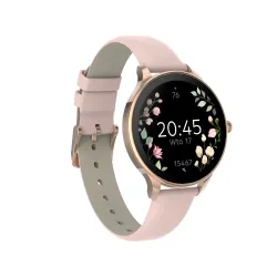 Smartwatch Forever Velora SB-306 38mm Różowe złoto