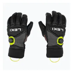 Rękawice narciarskie męskie LEKI Griffin Tune 3D Boa black/graphite/ice lemon