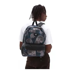 Vans vechi Skool IIII școală rucsac-wireframe craniu
