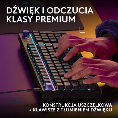 Klawiatura mechaniczna Logitech G316 X 98 Czarny