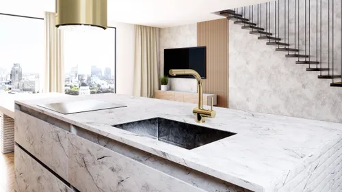 Bateria GLOBALO Lobio Złoty mat