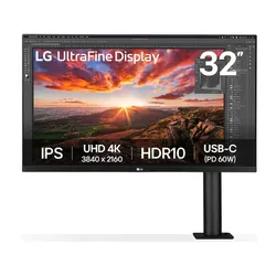 LG UltraFine Ergo 32UN880K-B - 60Hz | 4K | IPS | 31,5''