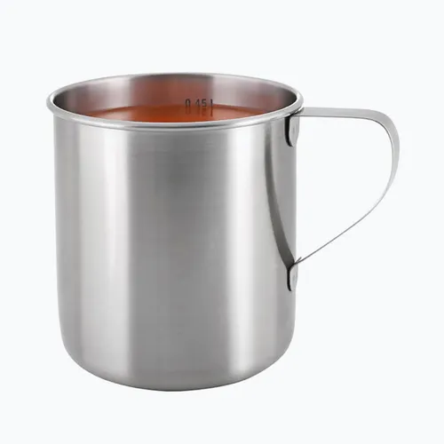 Kubek turystyczny Tatonka Mug 450ml silver