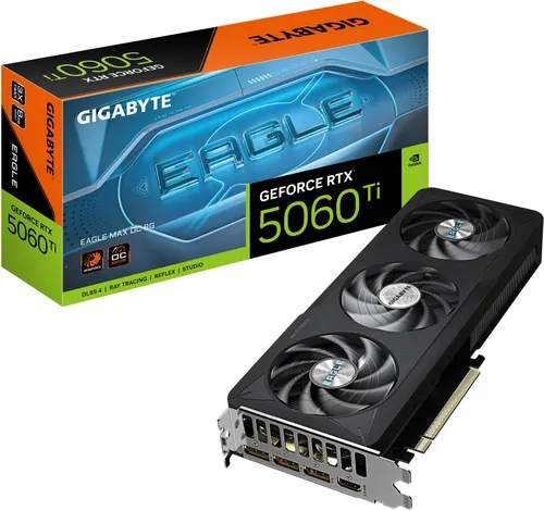 Karta graficzna GIGABYTE GeForce RTX 5060 Ti Eagle Max OC 8GB DLSS 4