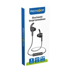 Słuchawki bezprzewodowe Reinston ESBT02 Dokanałowe Bluetooth 5.0 Czarny