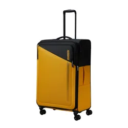 Большой расширенный чемодан American Tourister Daring DASH EXP-black / yellow