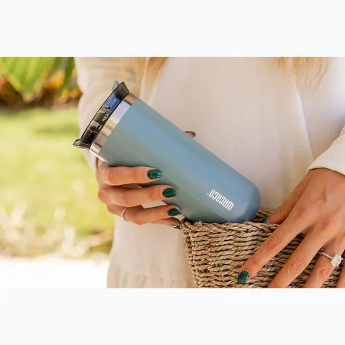 Kubek izolowany Octaroma Grande 435 ml Wacaco - cadet blue