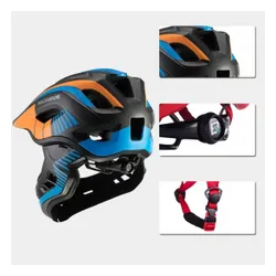 Kask rowerowy dziecięcy, Szczękowy, na rower, hulajnogę, ROCKBROS, M