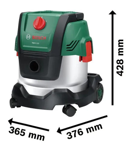 Odkurzacz warsztatowy BOSCH PAS 15-220