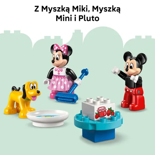 LEGO Duplo Disney10465 Klub Myszki Miki z Minnie i Pluto
