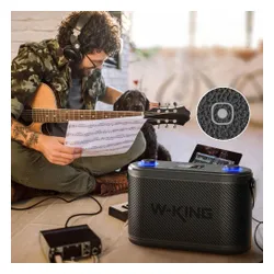 Głośnik mobilny W-KING H10 Czarny