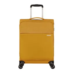 Walizka kabinowa American Tourister Lite Ray Spinner - golden yellow