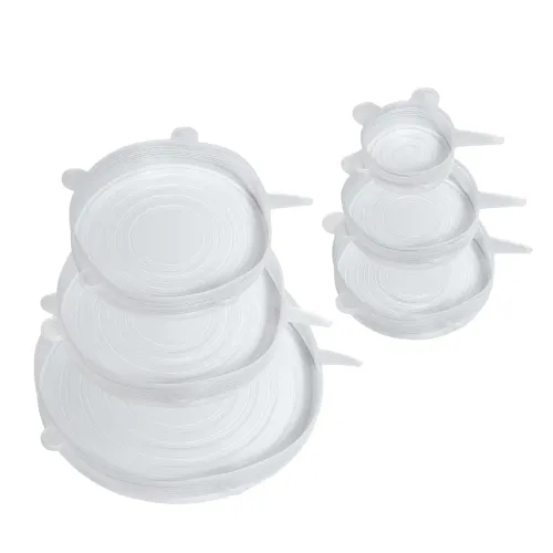 KUCHENPROFI Stretch 6 el. - pokrywki uniwersalne silikonowe