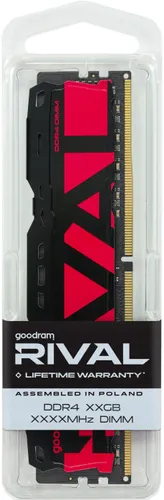 Pamięć RAM GOODRAM Rival Red 64GB (2x32GB) DDR4 3200MT/s CL18