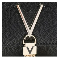 Valentino Divina Vbs1r401g Nero / portofel de aur