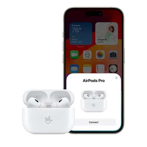 Słuchawki bezprzewodowe Apple AirPods Pro 2 generacji z etui MagSafe USB/C Dokanałowe Bluetooth 5.3