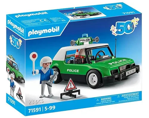 Playmobil City Набор фигурок 71591 Классическая полицейская машина