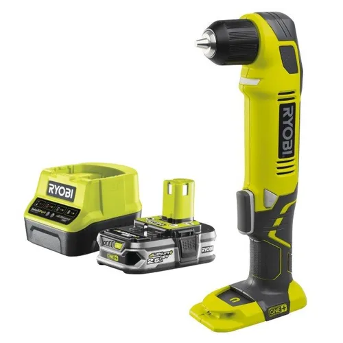 Wiertarko-wkrętarka RYOBI RAD1801M + Akumulator RYOBI RC18120-125 2.5Ah 18V + Ładowarka