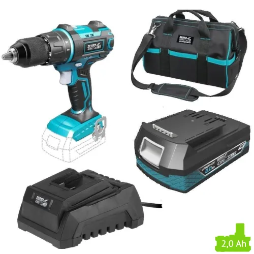 Wiertarko-wkrętarka z udarem Dedra SAS+ALL 18V DED7019