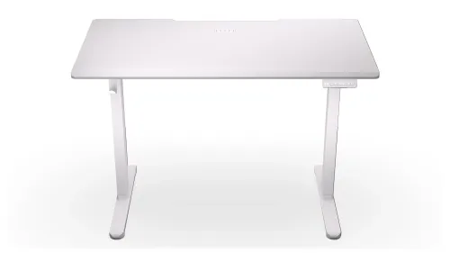 Biurko Endorfy Atlas S Electric Onyx White 114cm Regulacja wysokości Biały