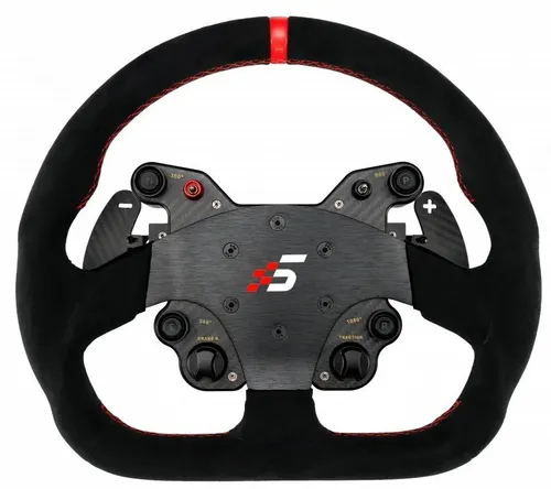 Kierownica SIMAGIC GT1 D-shape QR70 Alcantara