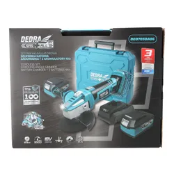 Szlifierka kątowa akumulatorowa DEDRA SAS+ALL DED7030A06