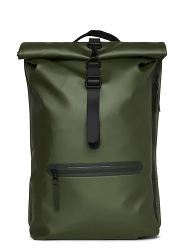 Велосипедный рюкзак Rains Rolltop Rucksack-evergreen