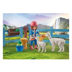 Playmobil Набор фигурок лошадей 71353 Амелия и Шепот с конюшней