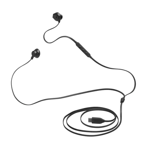 Słuchawki przewodowe JBL Tune 305C USB-C Douszne Czarny