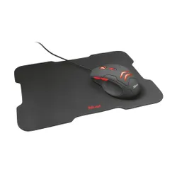 Myszka gamingowa Trust Ziva Gaming Mouse Podkładka Czarny