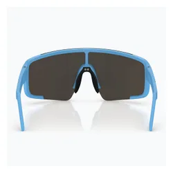 Okulary przeciwsłoneczne Bliz P003 matte blue/grey blue mirror