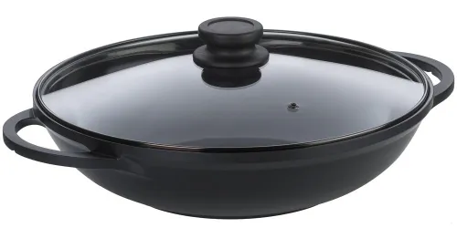 Patelnia wok KELA KE-15174 Atura 32 cm Czarny