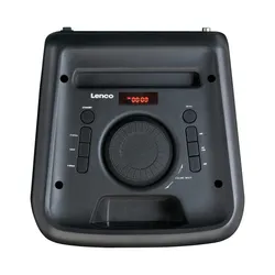 Power Audio Lenco PA-200BK 100W Bluetooth FM Radio Black