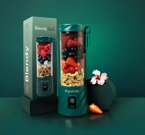 Blender personalny BLENDYGO 3 Butelkowa zieleń Bezprzewodowy