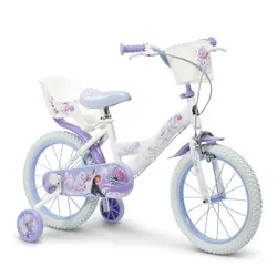 Rower dziecięcy HUFFY Disney Kraina Lodu 16 cali dla dziewczynki Biały