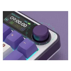 Klawiatura ROYAL KLUDGE RK-S98 Brown Switch Biało-fioletowy