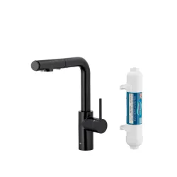 Bateria KFA ARMATURA Duero Pure Basic 6623-112-81 z filtrem Czarny